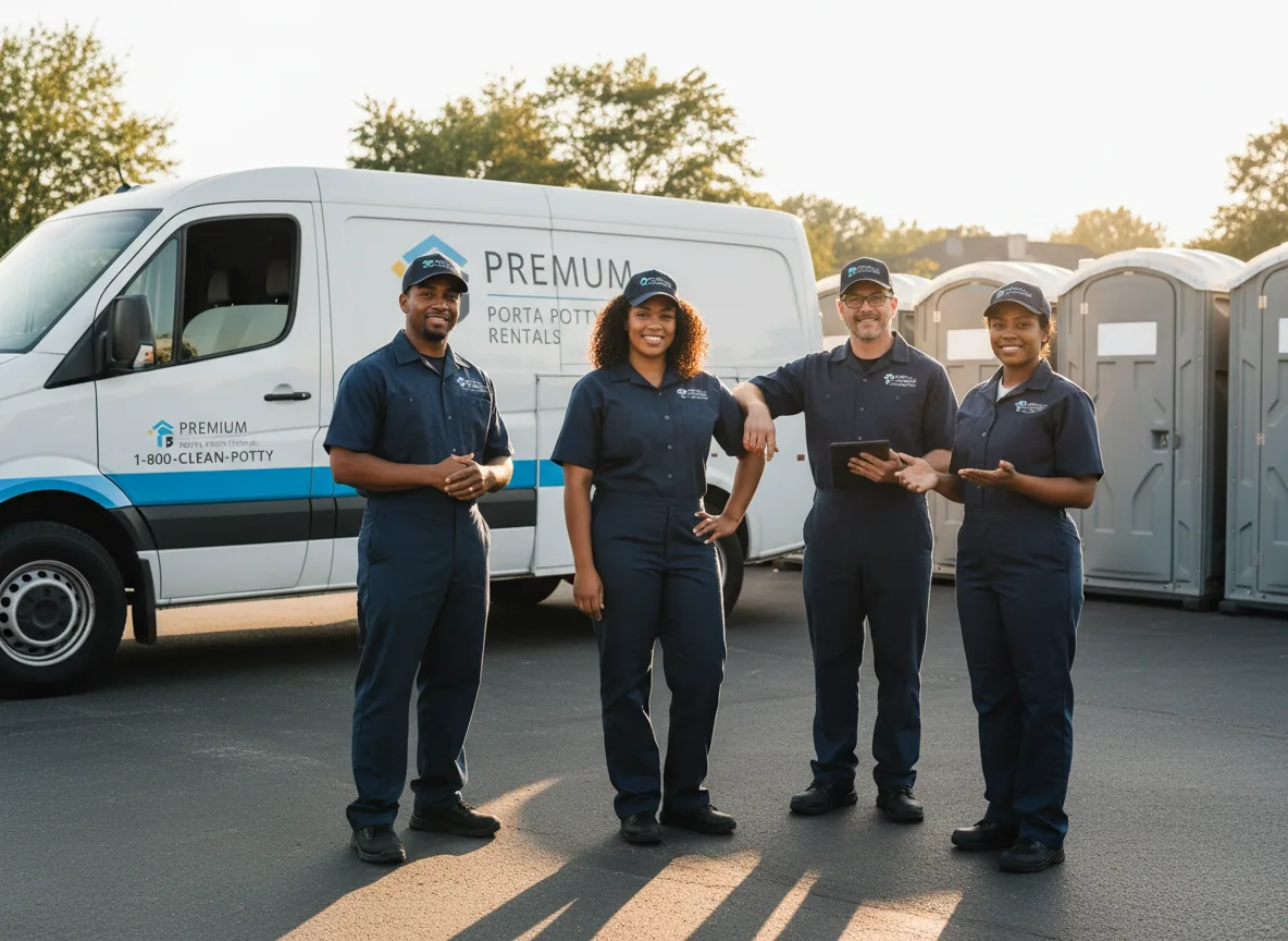 VIP Portable Toilets company in New Berlinville, PA